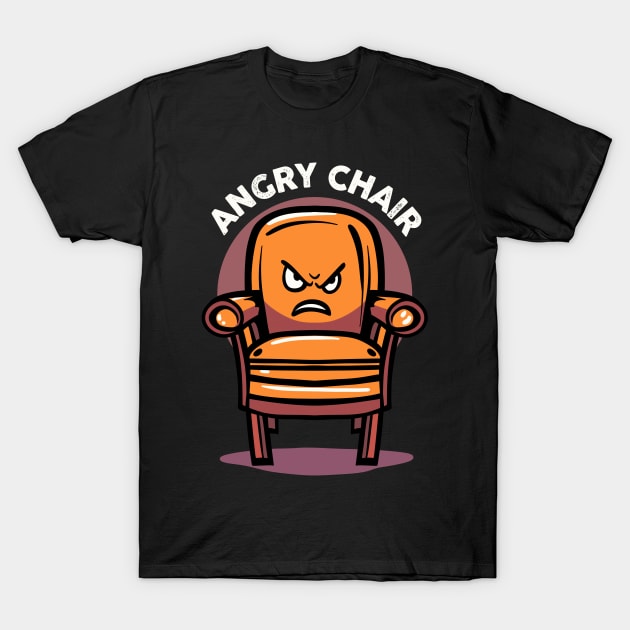 Angry Chair T-Shirt by artslave